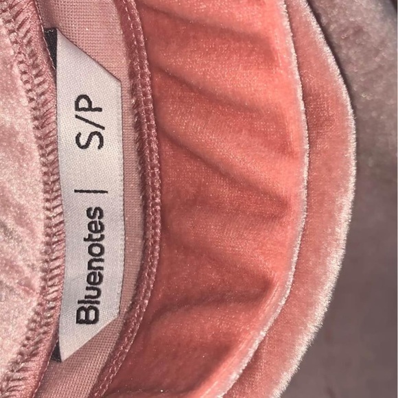 chamois pink off-shoulder shirt blouse - Picture 2 of 4